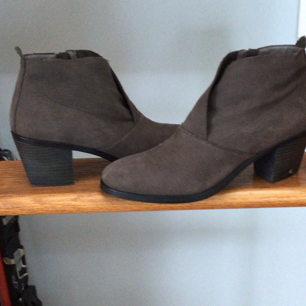 Eileen Fisher Dark Brown Ankle Booties